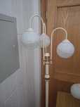 Lampa podłogowa + żyrandol