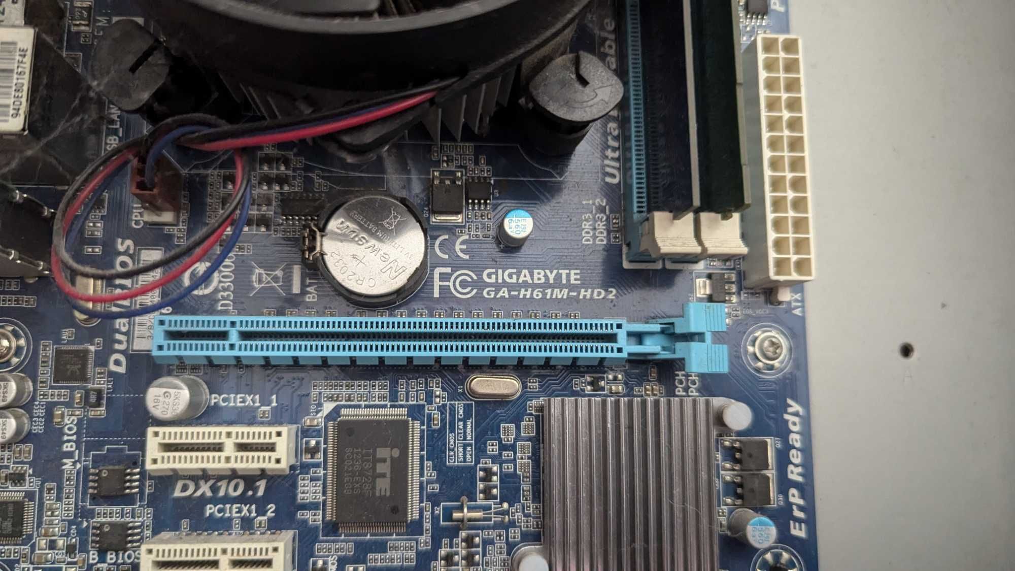 Intel G620 2.6GHz/Gigabyte GA-H61M-HD2 soc 1155 / 4gb ОЗУ /500Гб