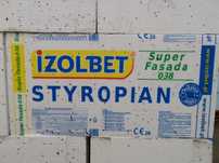 Styropian Fasadowy 0,038 Izolbet cena-197,47zł m3