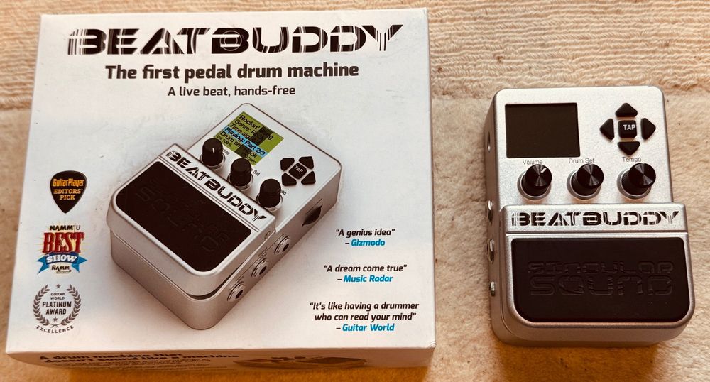 BEATBUDDY - Singular Sound - Perkusja w kostce gitarowej - mega zestaw