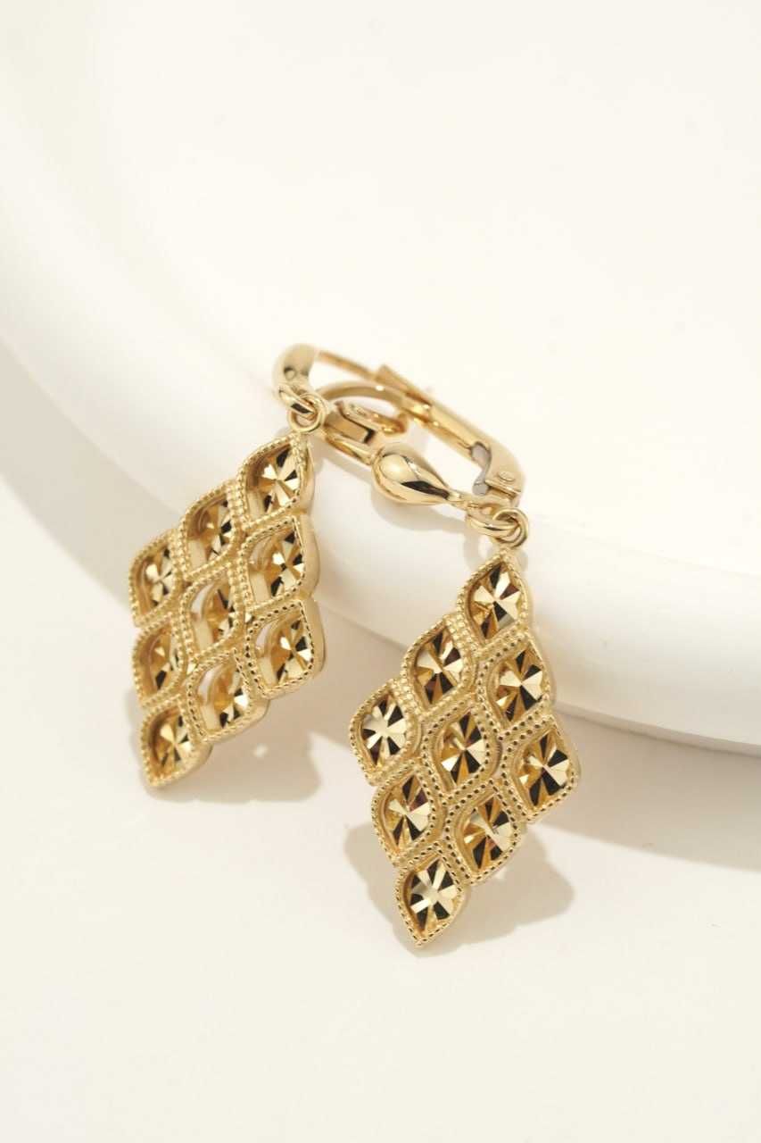 Złote kolczyki 14K 3.48g