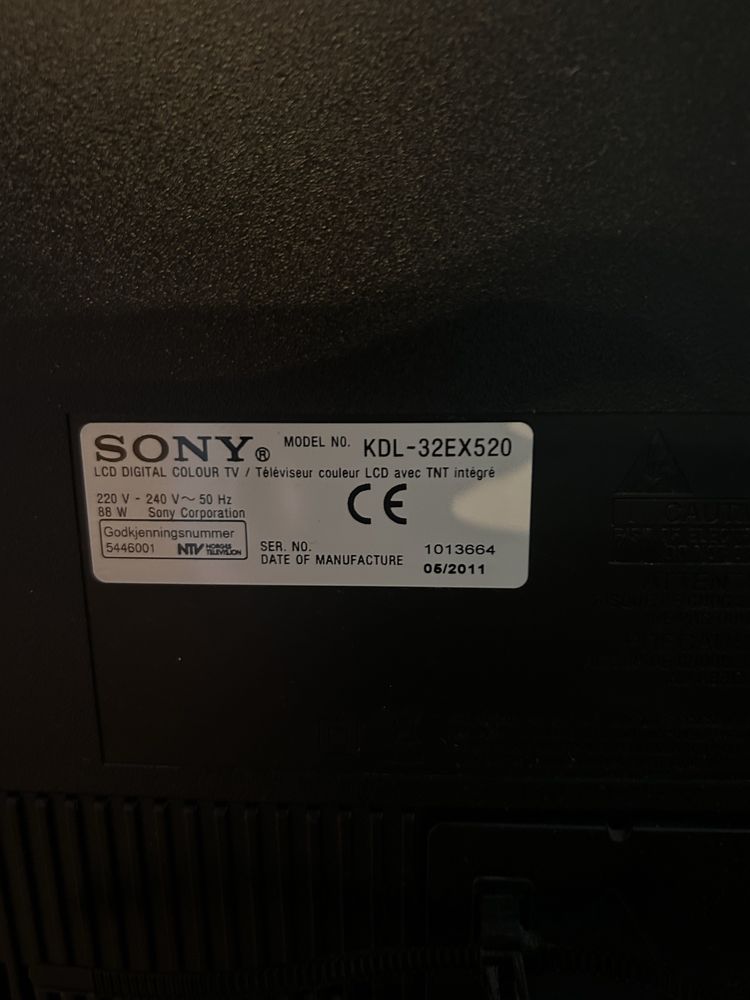 Telewizor SONY bravia kdl-32ex520 32 cale