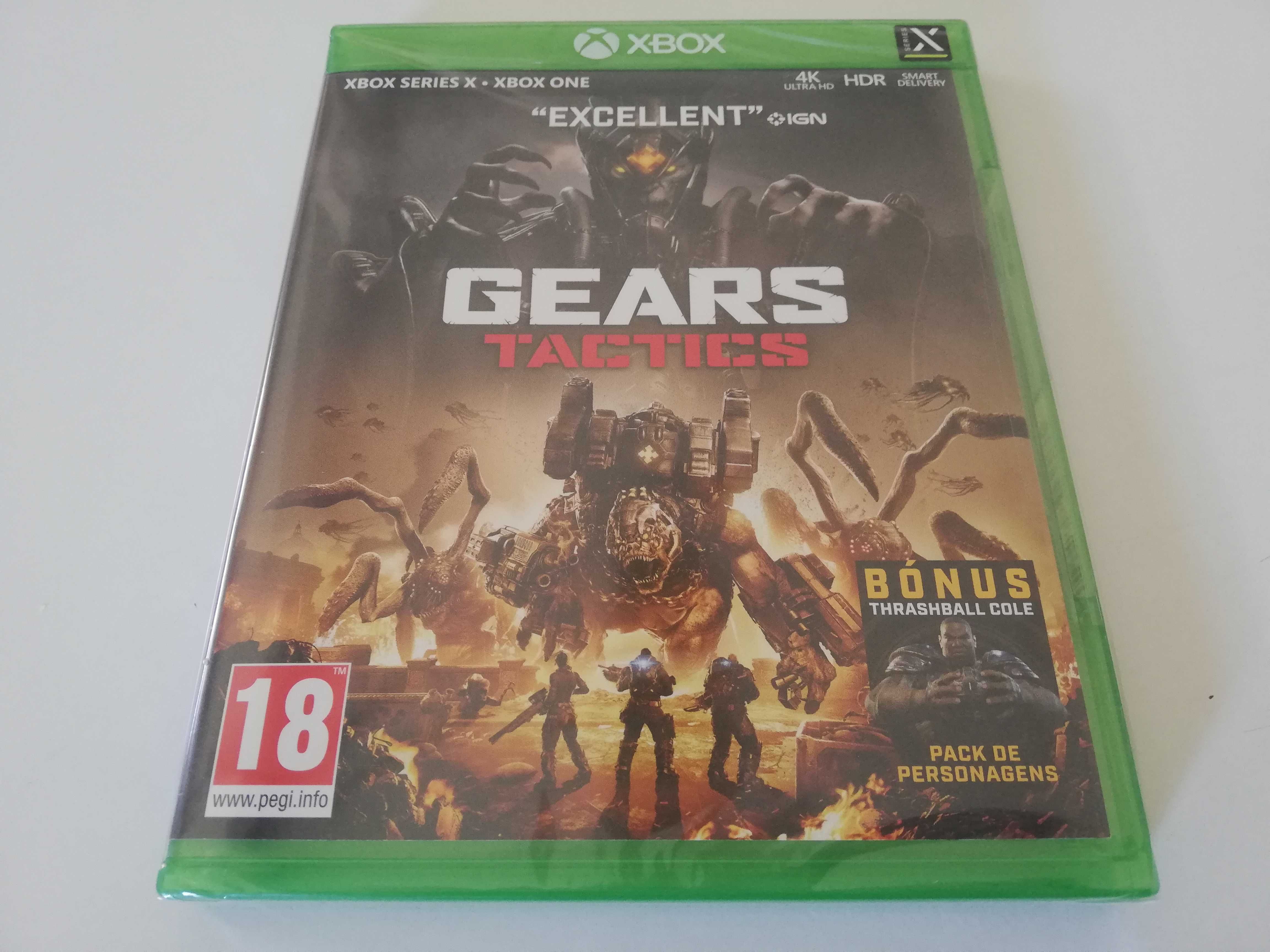 Gears Tactics - XBOX Series X / XBOX One - Versão PT - Novo e Selado