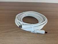 N043 Kabel Antenowy Koncentryczny Hama TV Radio IEC Złącza