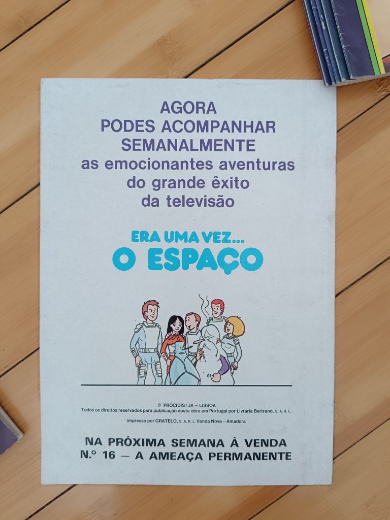 Coleção de fascículos Era uma vez... O espaço