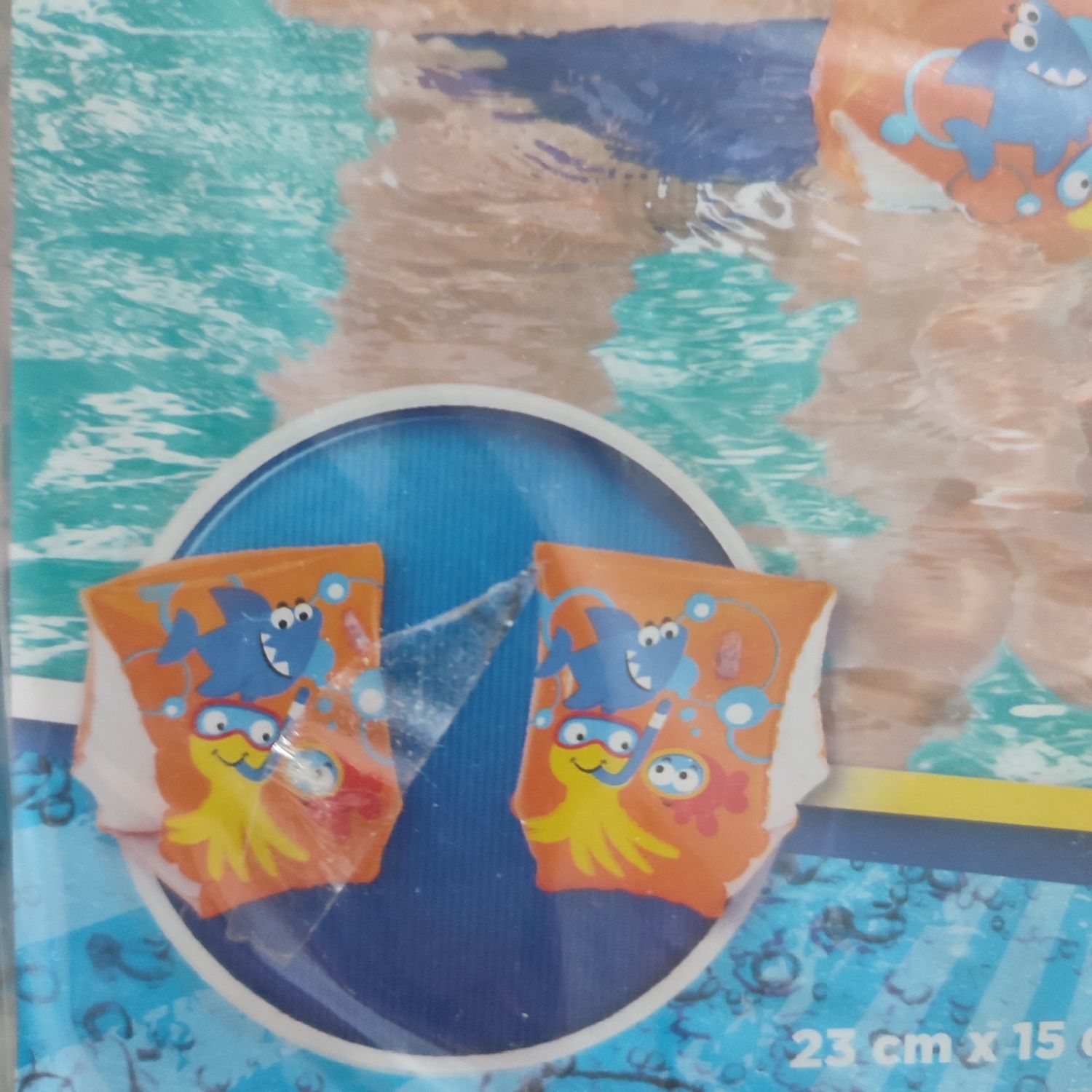 Rękawki do nauki pływania motylki plażowe na basen dmuchane 3-6 lat