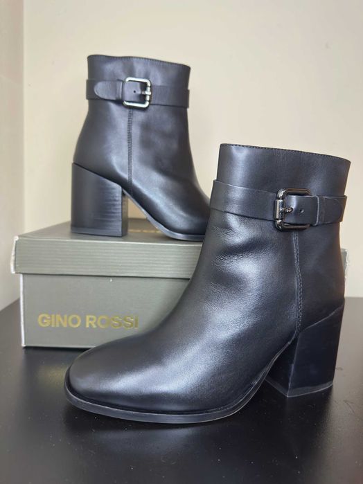 GINO ROSSI Botki MATERA-36733 Czarny 37