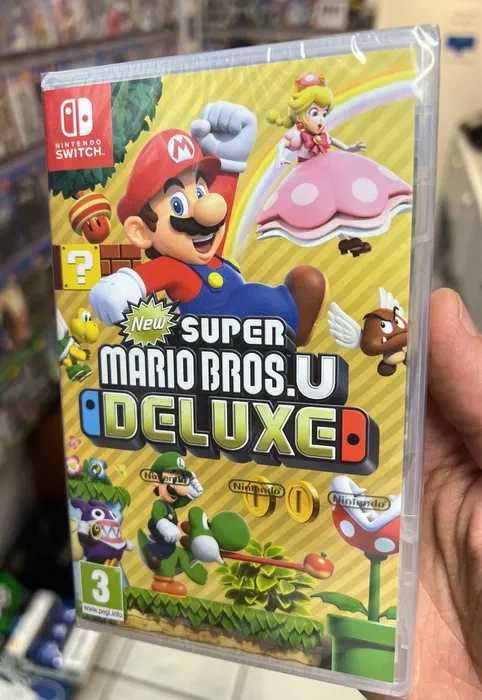 New Super Mario Bros. U Deluxe / Nowa w folii / Switch *Sklep Bytom