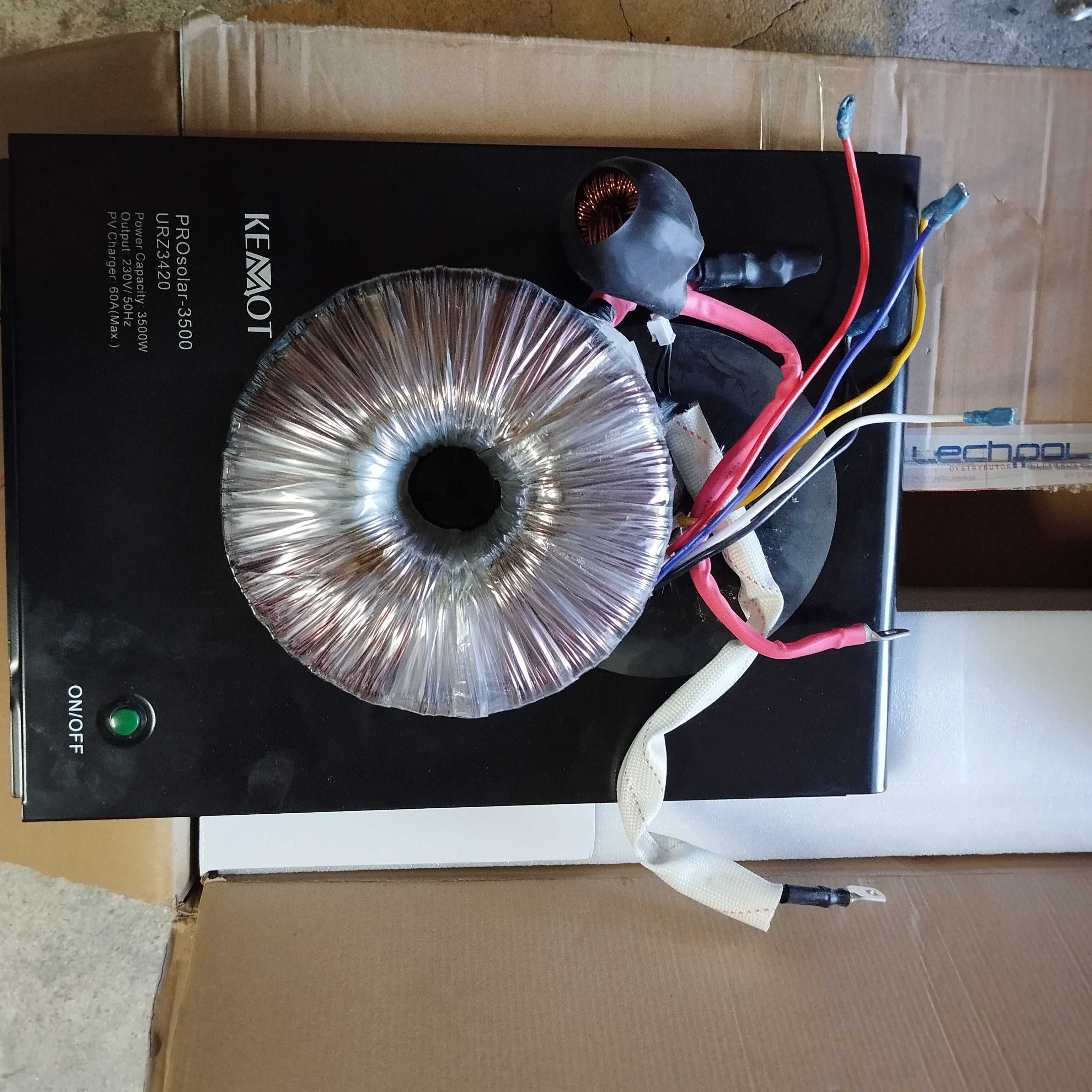 transformator toroidalny 230v / 48v 3.5 KV