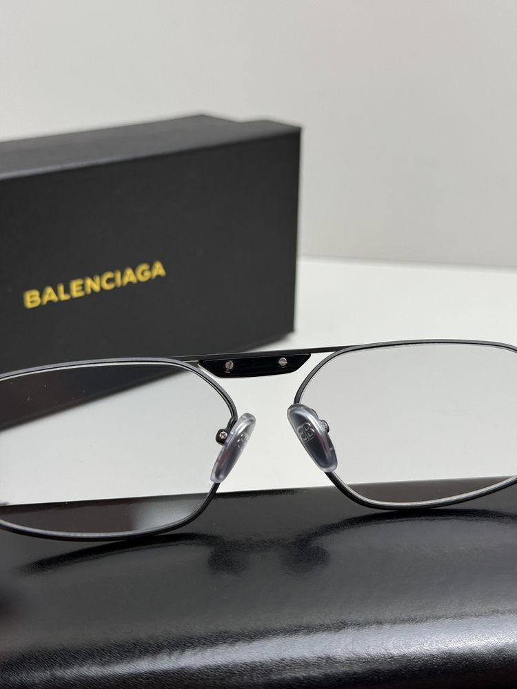 Окуляри balenciaga сонцезахисні імеджеві сіра лінза