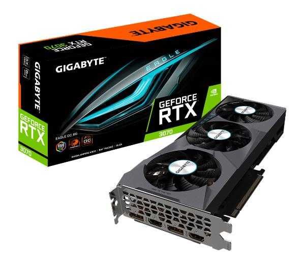 Grafika Gigaybte RTX 3070 OC 8 GB