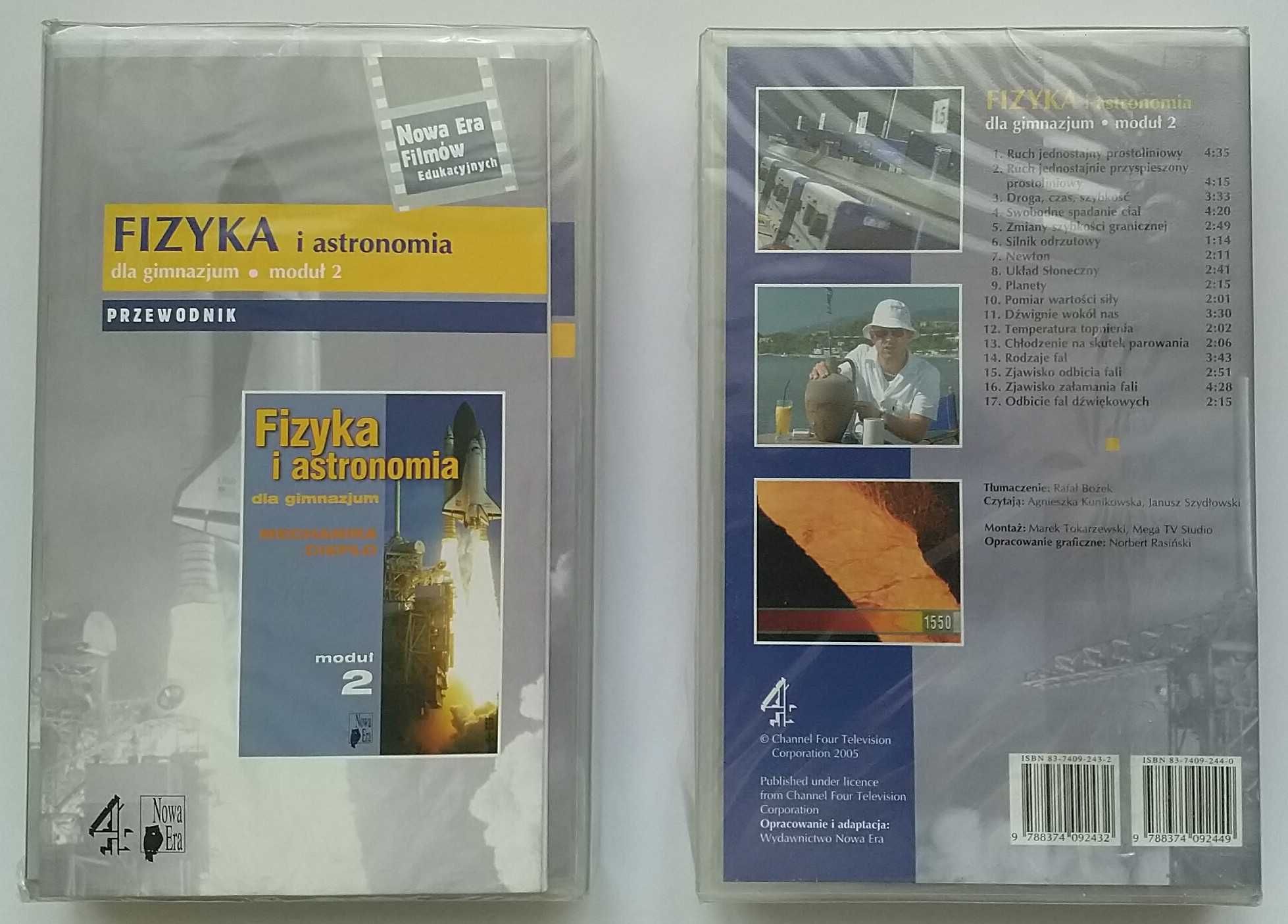 Fizyka i astronomia – filmy edukacyjne - VHS