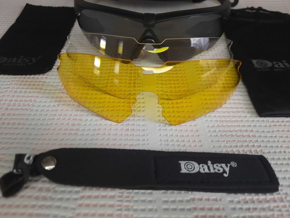 Защитные Тактические очки Daisy защита от ультрафиолета UV 400.Окуляри