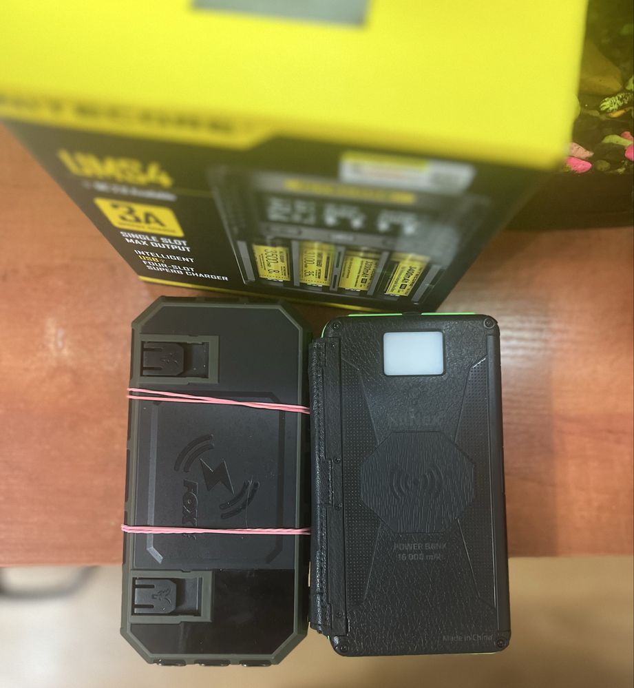 KILNEX solar POWER BANK 16000 MAH "LEXX" + бездротова зарядка