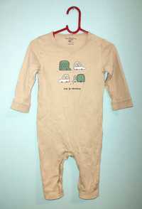 Piżamka niemowlęca 9-12m r. 80