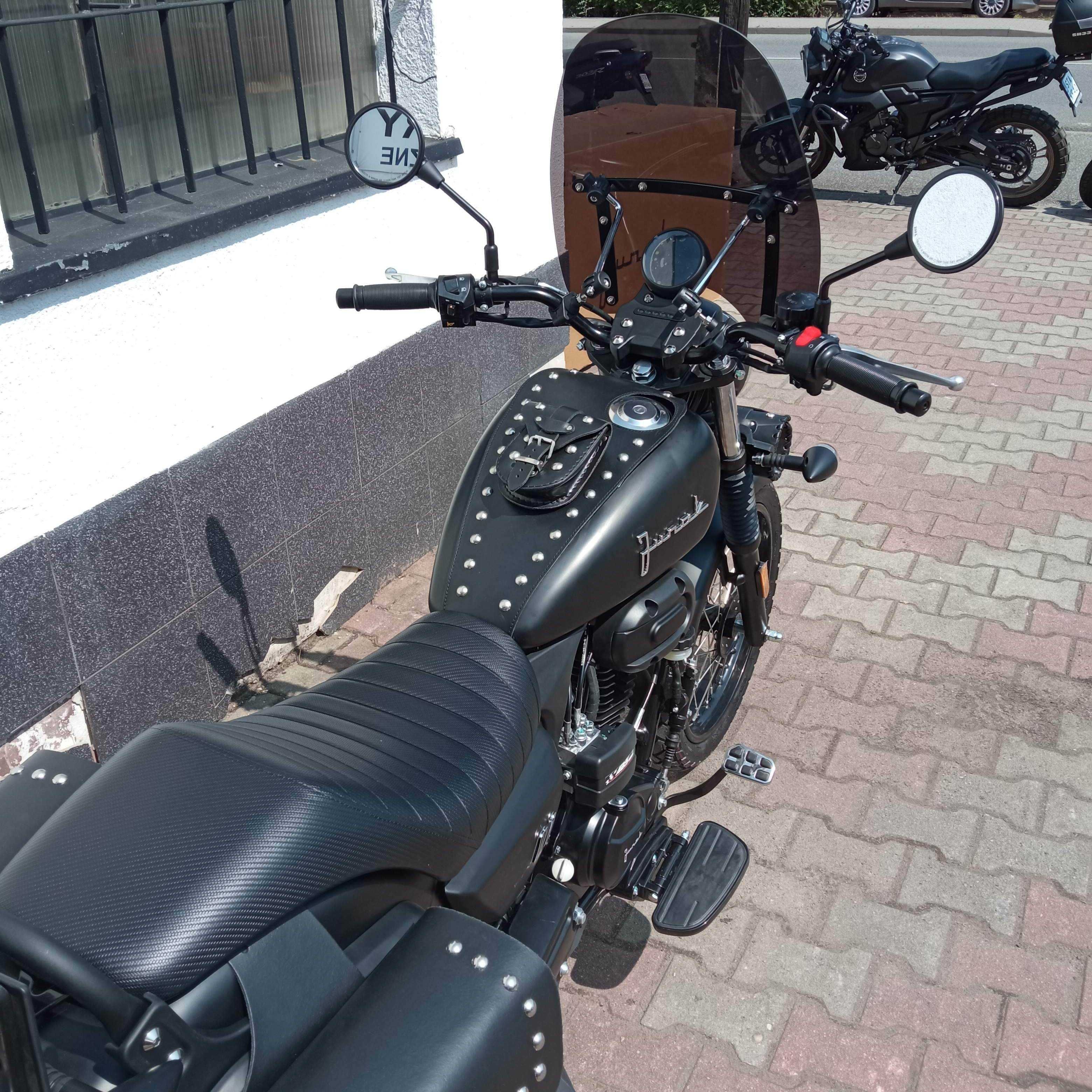 ABS +12,2KM JUNAK M12 Vintage 125 na prawko B SZYBA SAKWY PAS dostawa