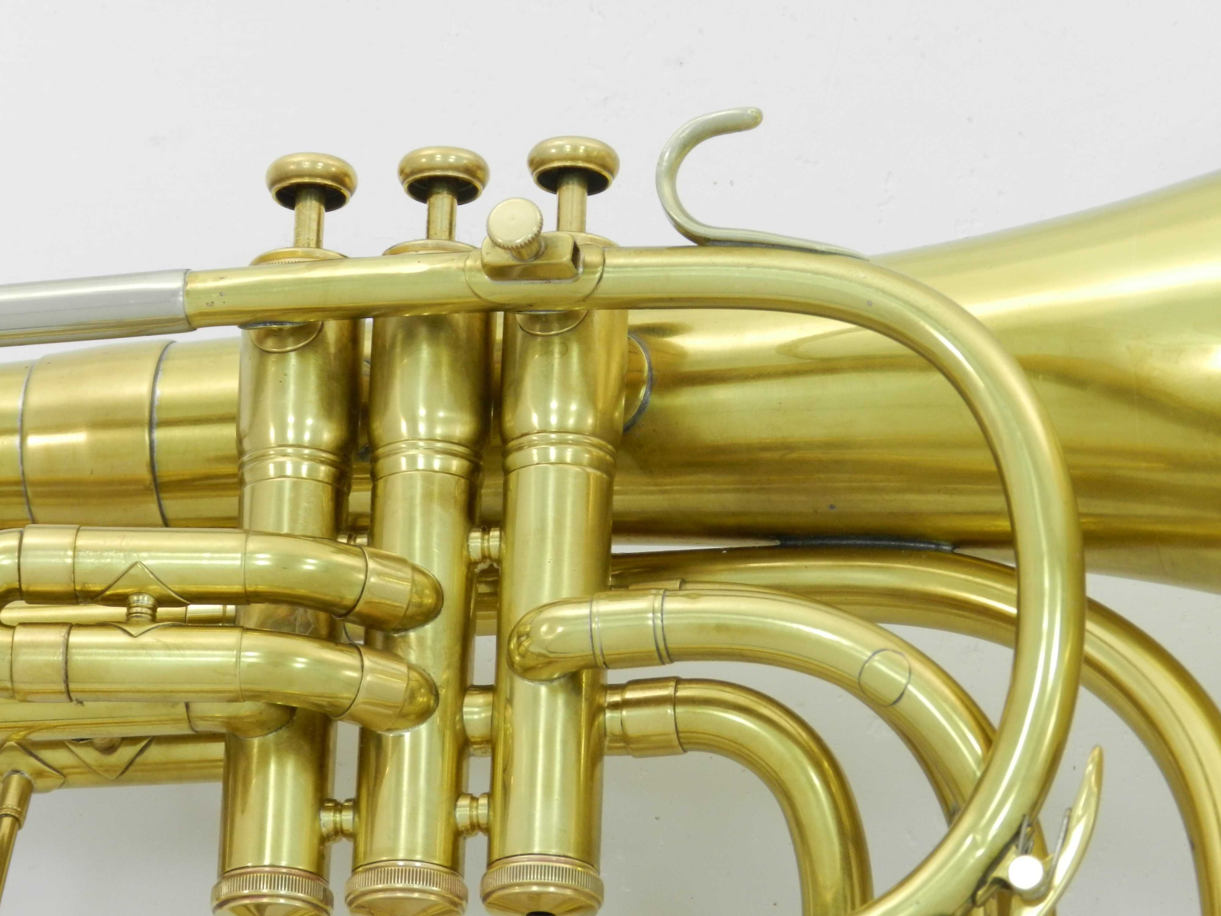 Waltornia marszowa Bb KING 1122 Made in U.S.A. Po przeglądzie DR25-078