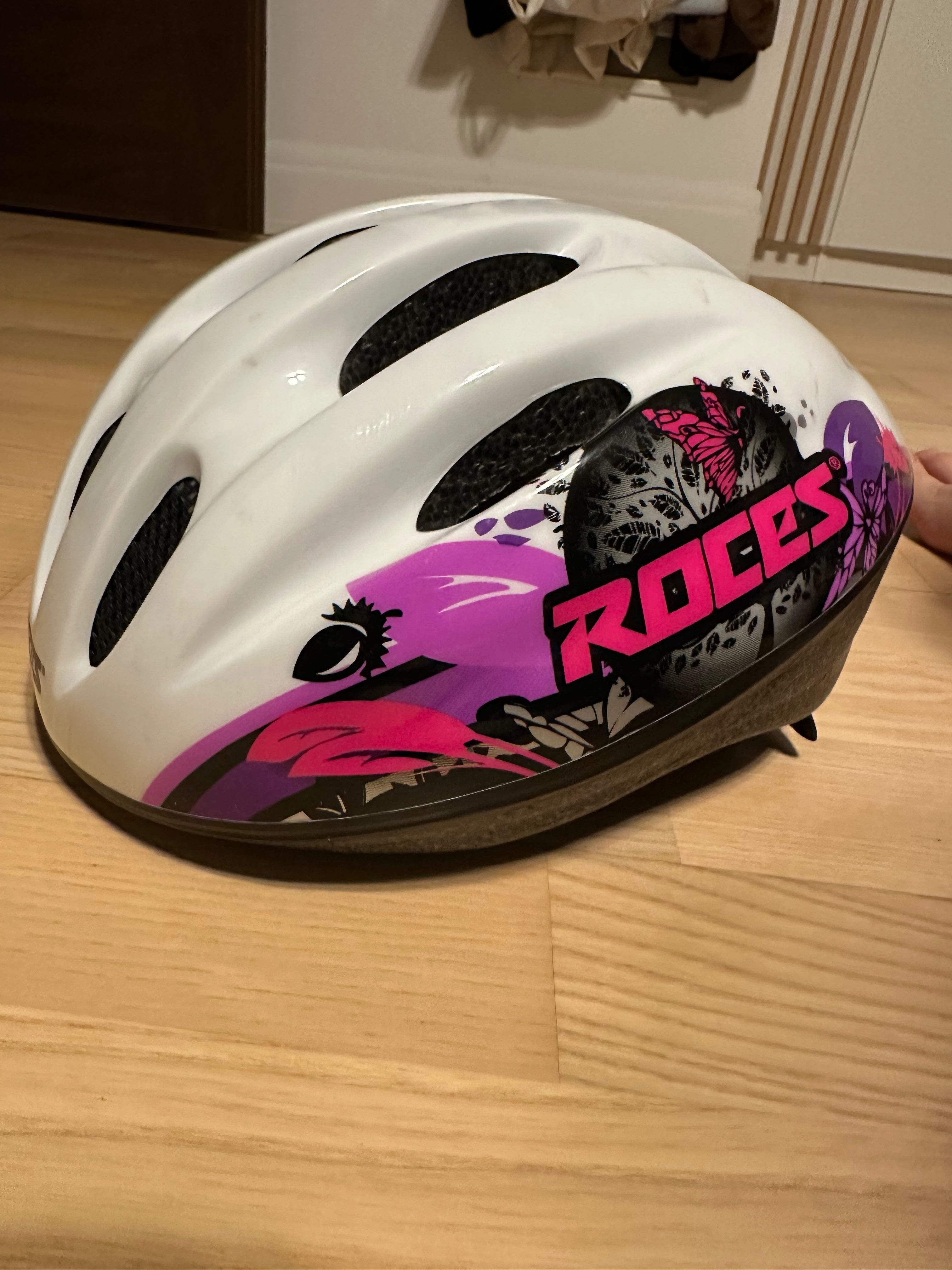 Kask Roces rolki, wrotki rozmiar 52-57 cm