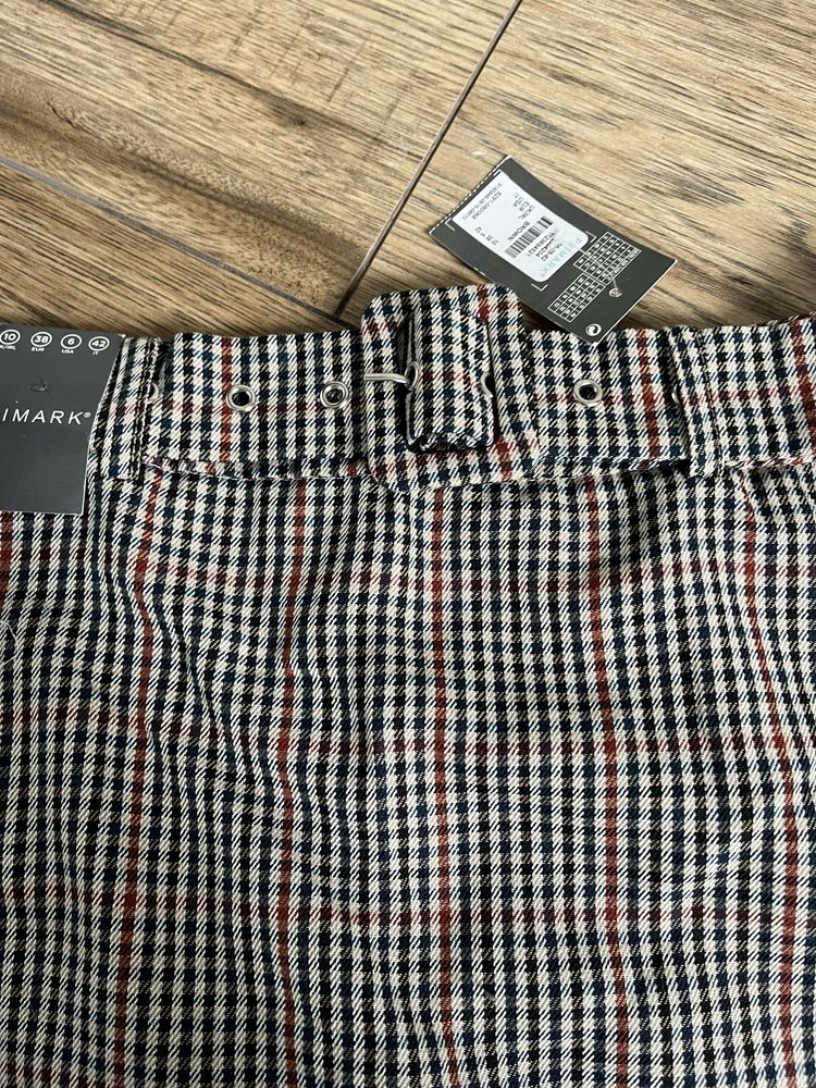 Nowa spódnica mini w krate primark