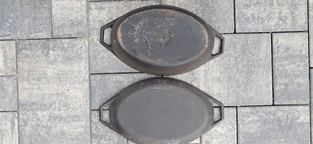 Gesiarka patelnia żeliwna Szwecja