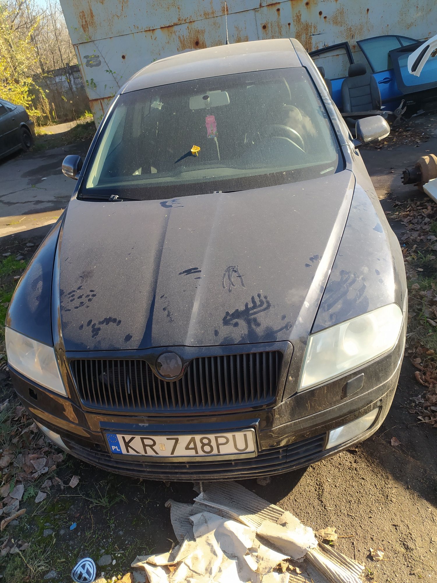 Крышка багажника skoda a5 разборка Шкода а5