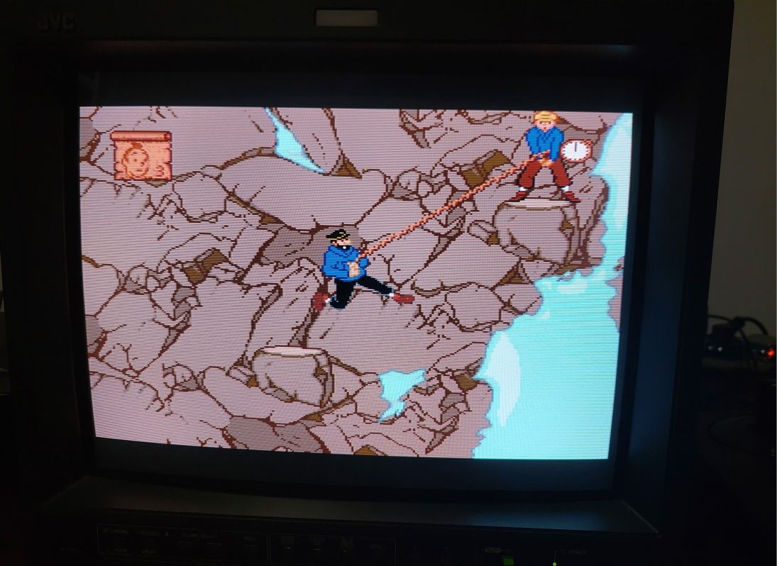 RETRO Gaming - SEGA Mega Drive - Tintin au Tibet