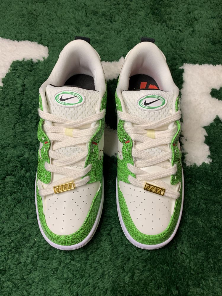 Оригінал Nike Dunk Low Disrupt 2 Green Snakeskin | Нові | Розмір 43