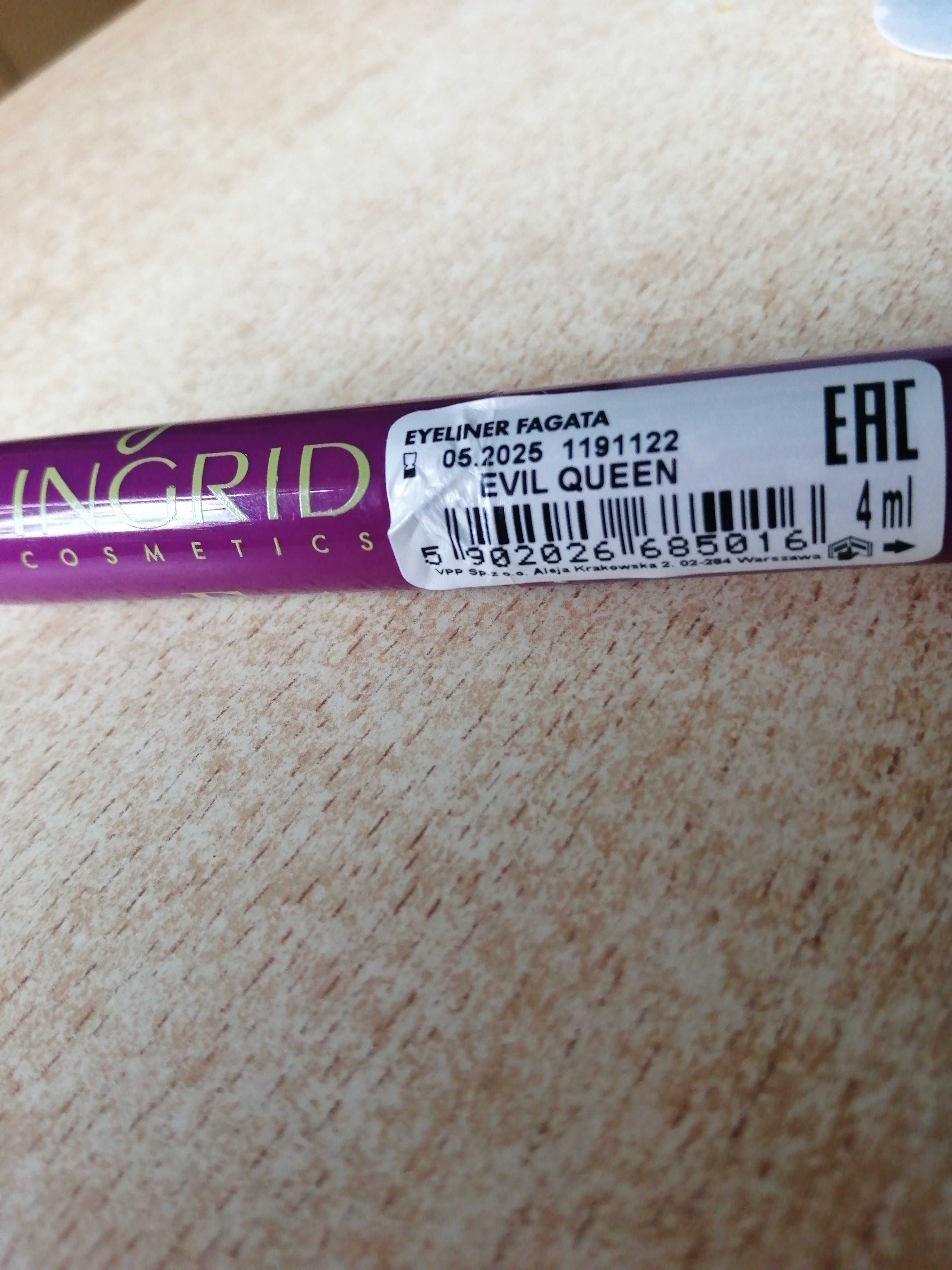 Eye liner Ingrid Fagata 4ml eyeliner Evil Queen