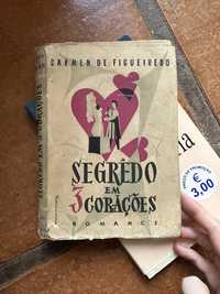 livro Carmen de Figueiredo - Segredo em 3 corações