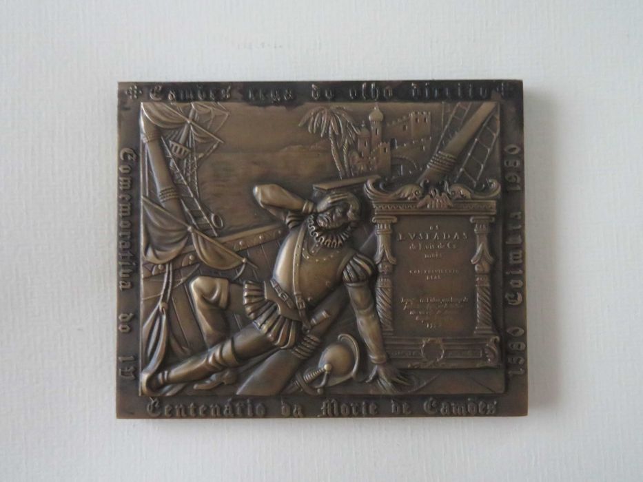 Medalhística - 4º. Centenário da morte de CAMÕES (1980)
