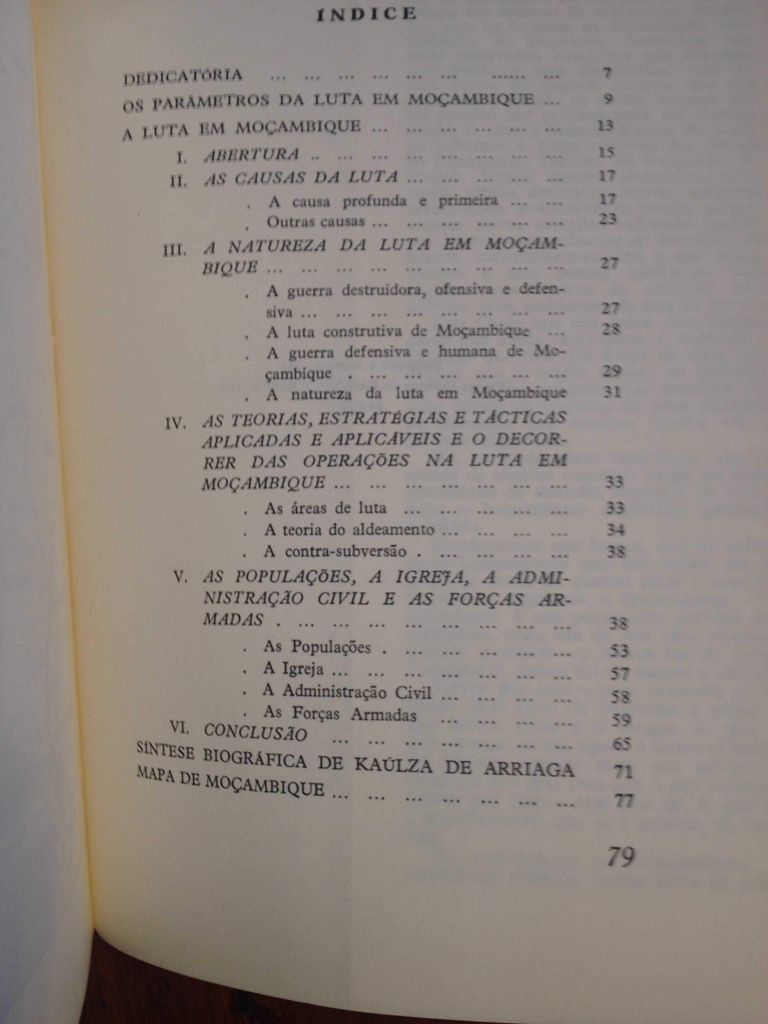 Kaúlza de Arriaga - A luta em Moçambique