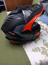 Capacete LS2 MX701 EXPLORER versão KTM