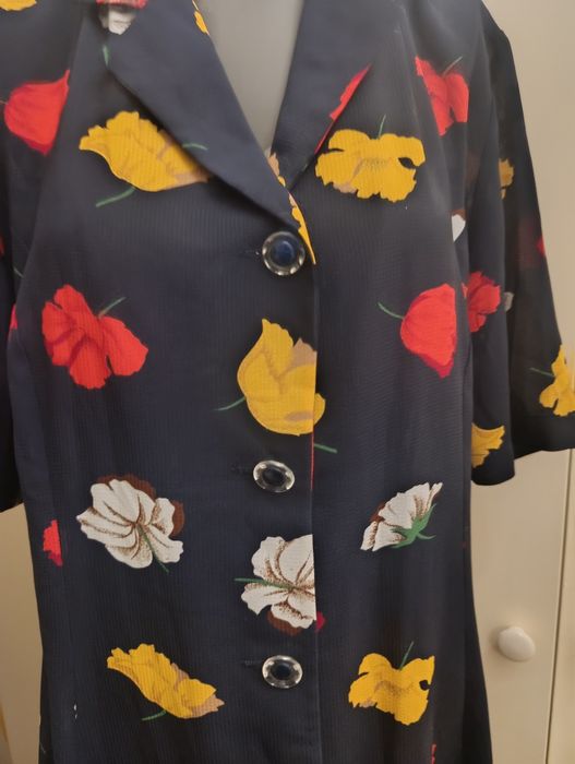 Szyta na zamówienie sukienka rozm 46/48