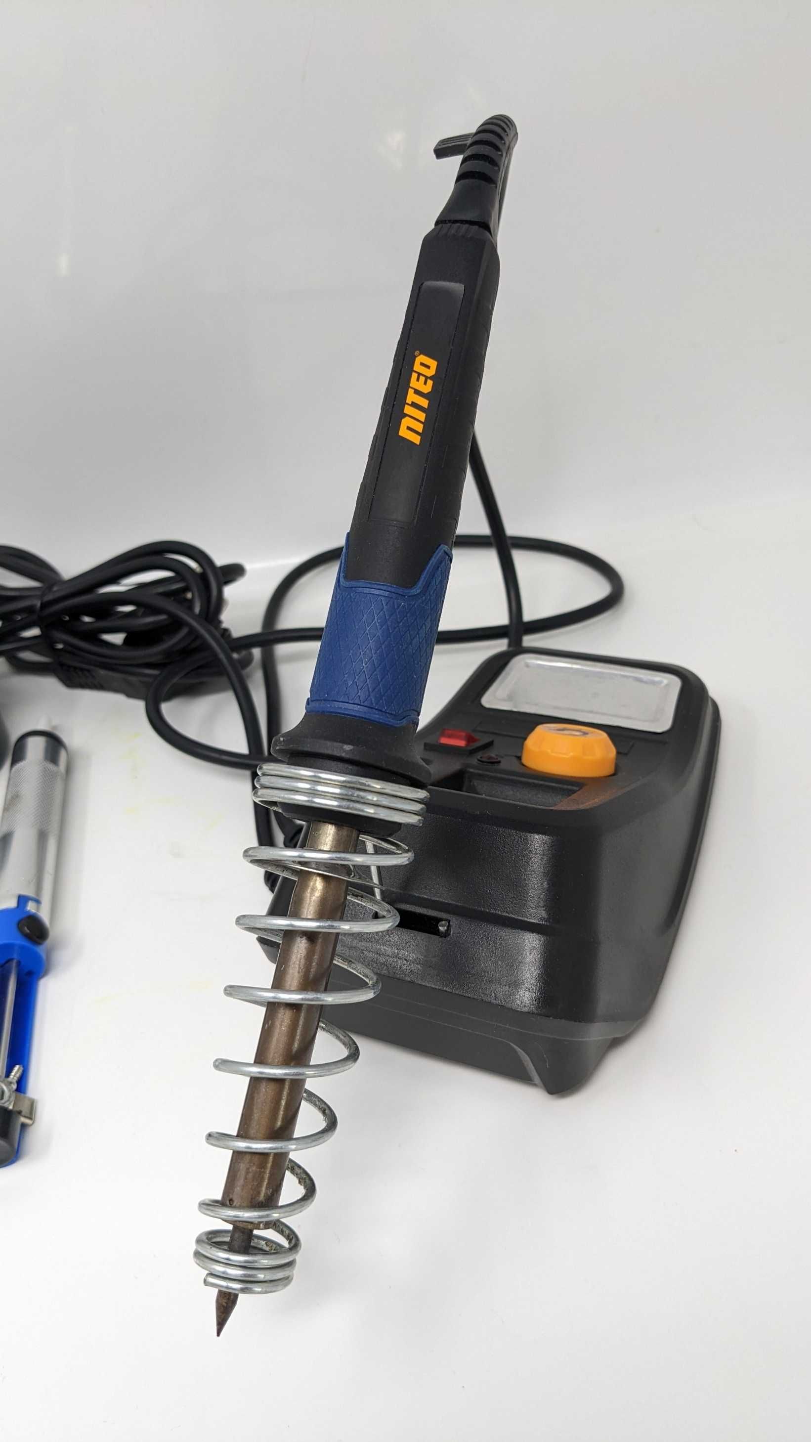 Lutownica Grzałkowa Oporowa Niteo Tools 48 W + zestaw do lutowania