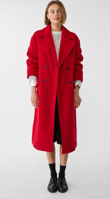 Оренда прокат пальто червоне