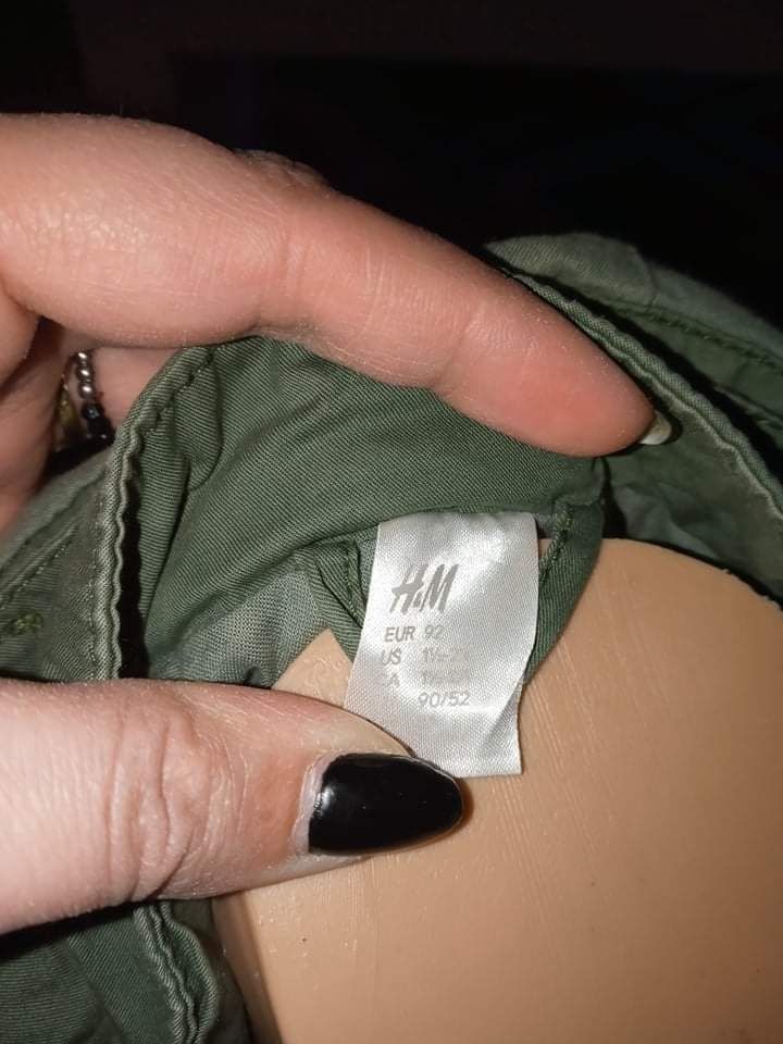 Kurtka na wiosne H&M rozmiar 92 z kapturem