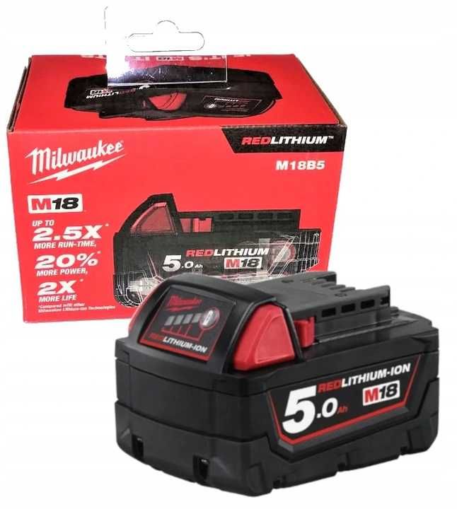 Akumulator Milwaukee M18B5 18V 5Ah