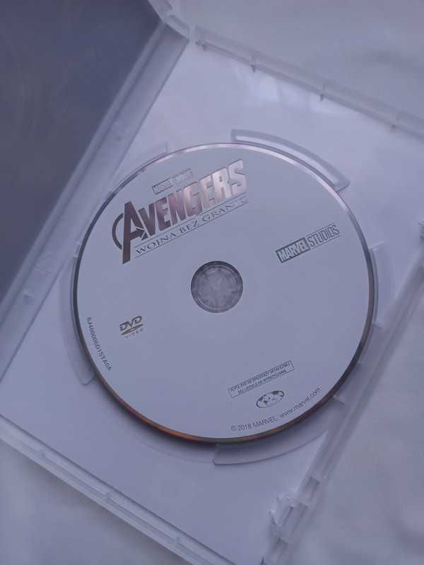 Avengers Infinity War / Wojna bez granic - płyta dvd