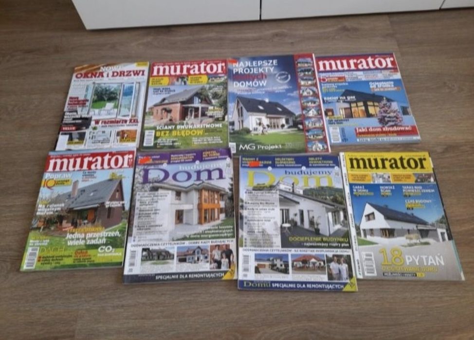 Gazety budowlane, Murator, Budujemy Dom