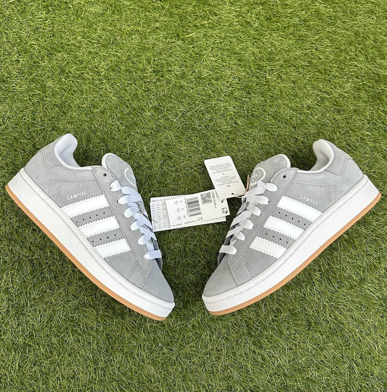 Adidas Campus 00s Gris Goma Gris Blanco 38