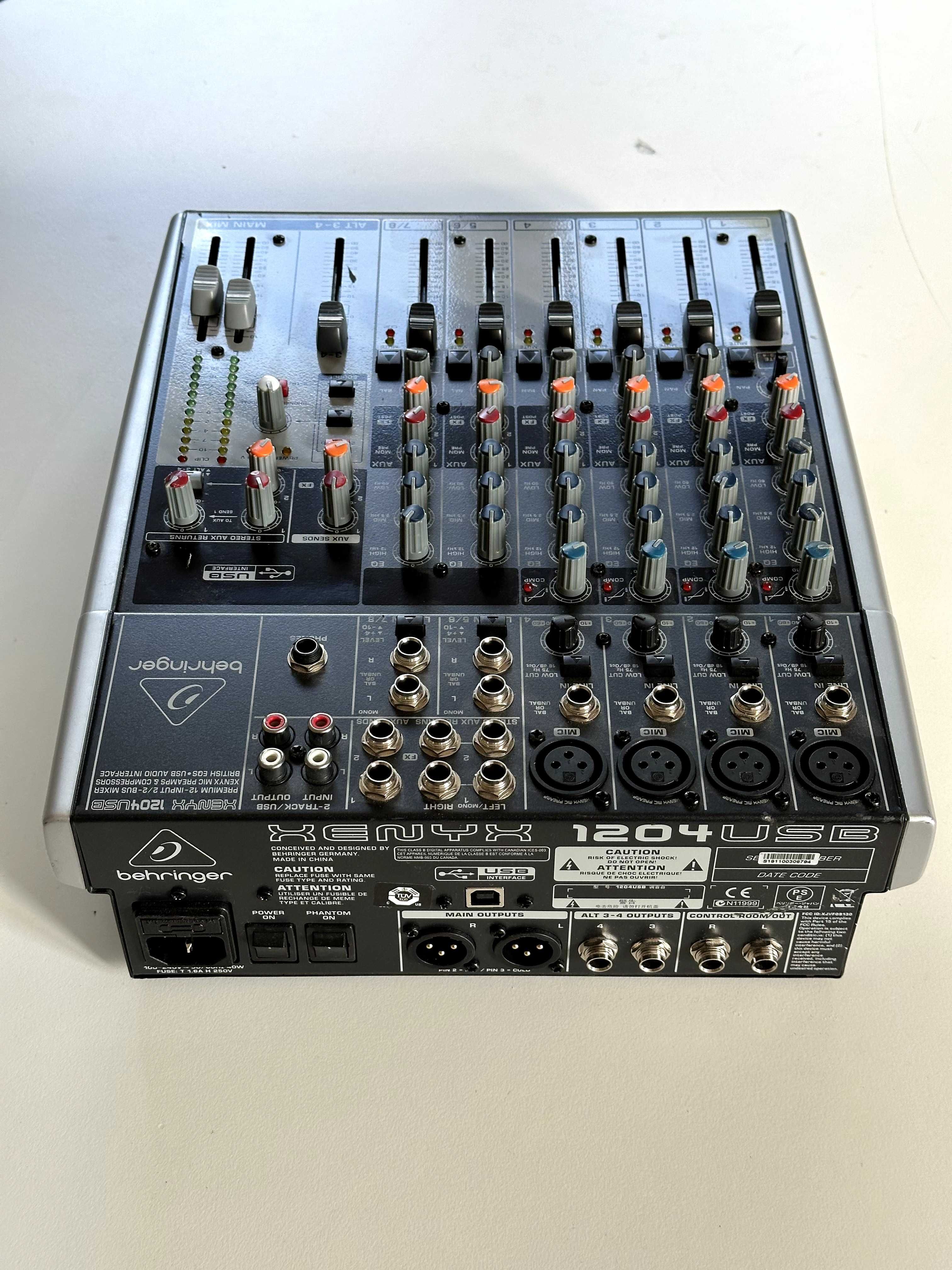 Mikser Behringer XENYX 1204 USB