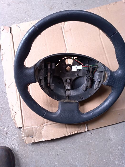 Renault Megane 2 Scenic II kierownica skórzana