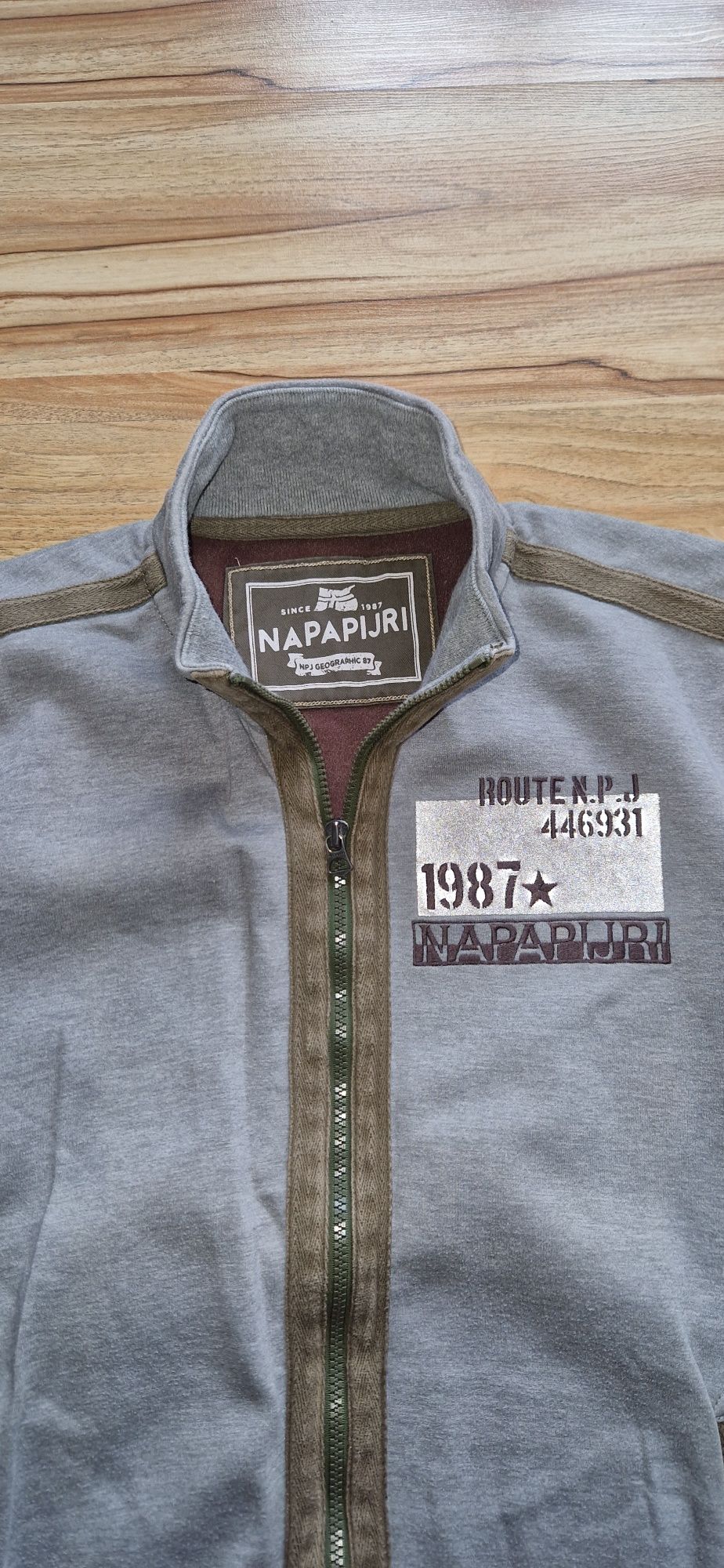 Napapijri bluza męska rozpinana roz.XL