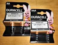 Baterie DURACELL AA lub AAA Cena za Parę /Komplet .Super Mocne !
