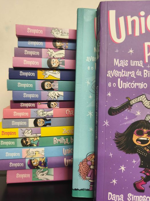 Livros da Coleção Bia e o Unicórnio