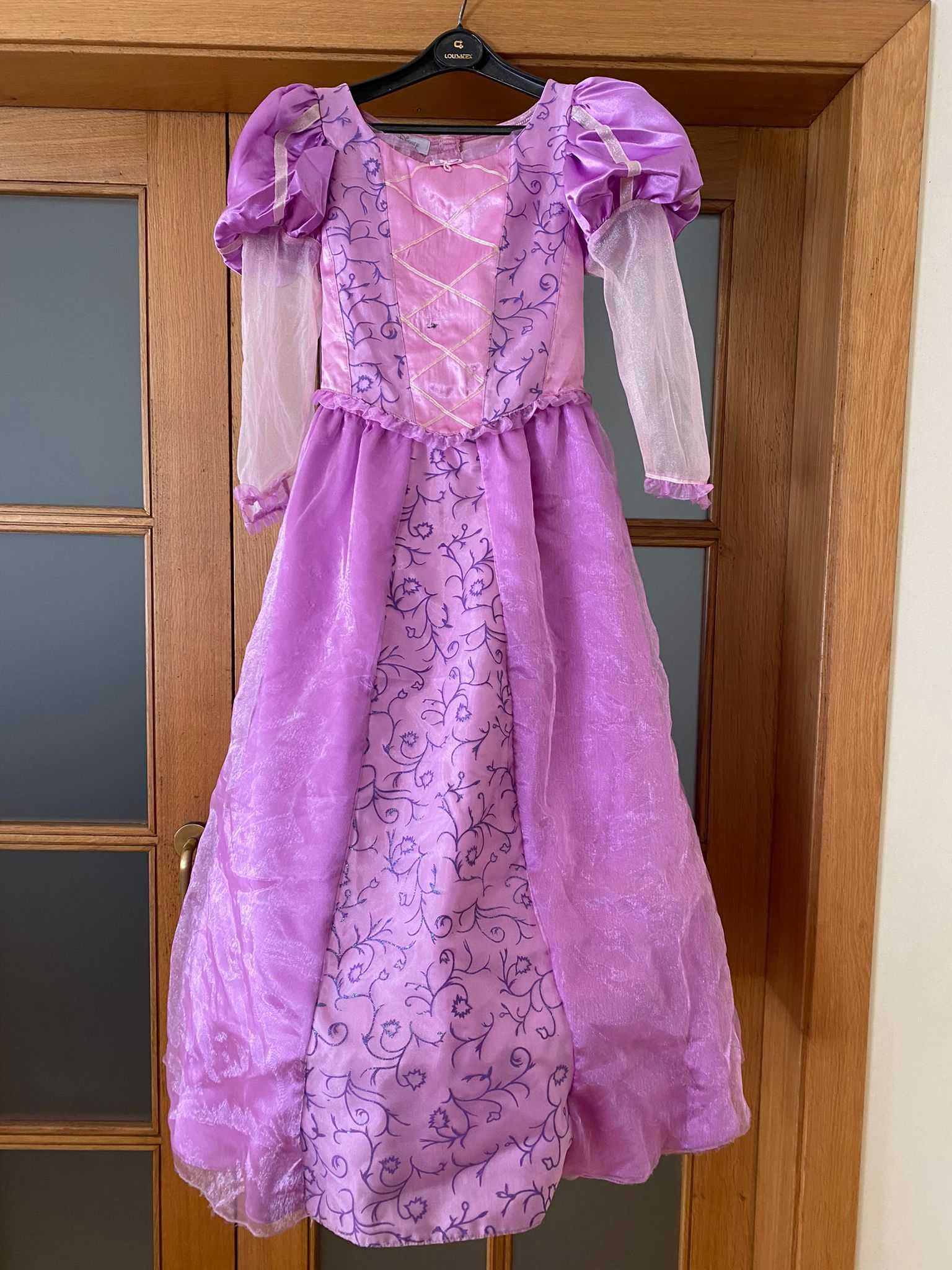 Vestido Rapunzel Disney+tiara