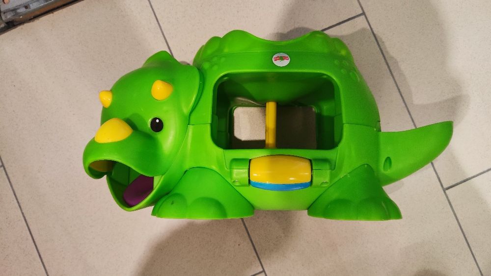 Zabawka sensoryczna wibrujący dinozaur fisher Price