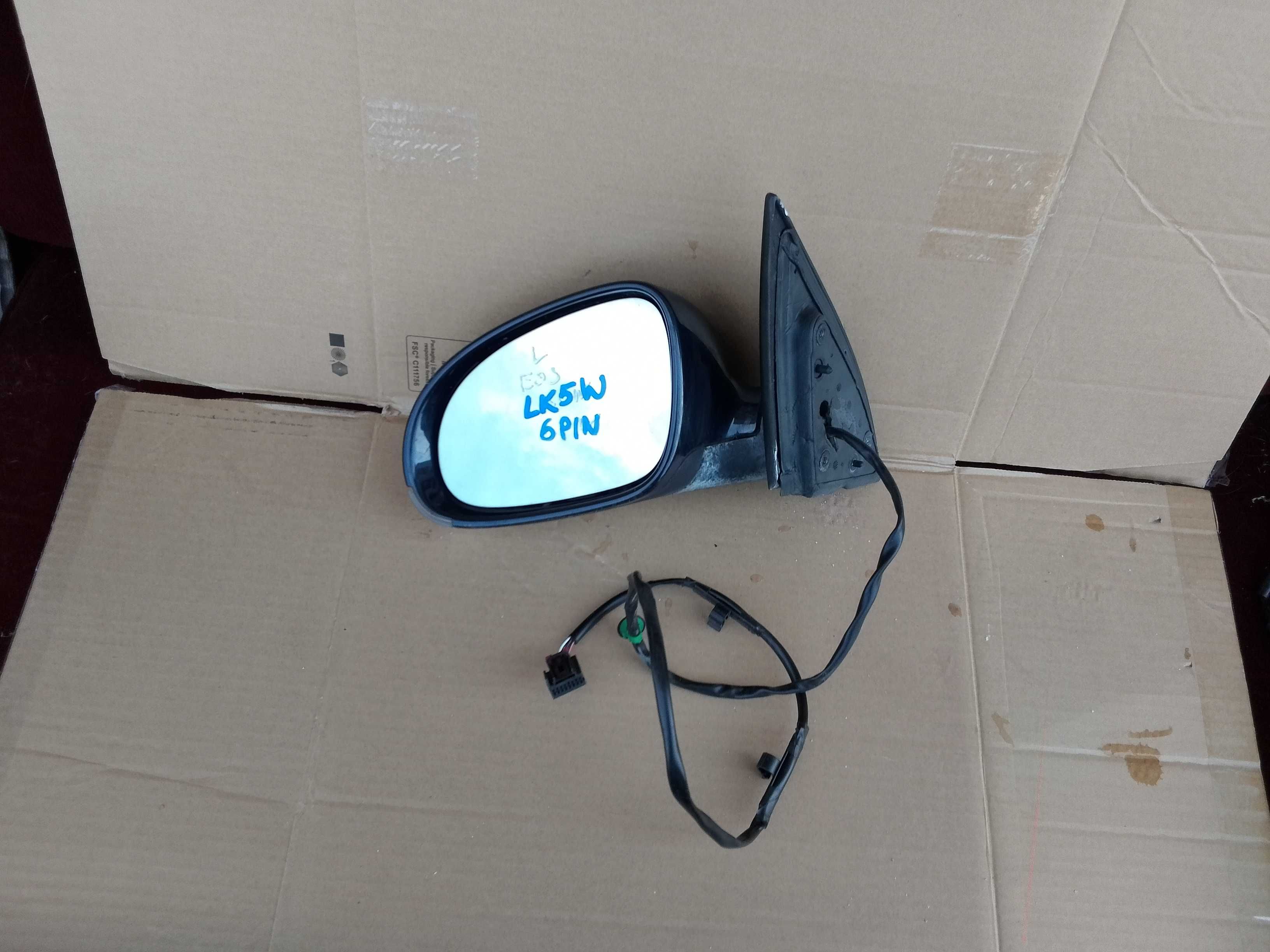 VW EOS lusterko lewe kolor LK5N  6pin