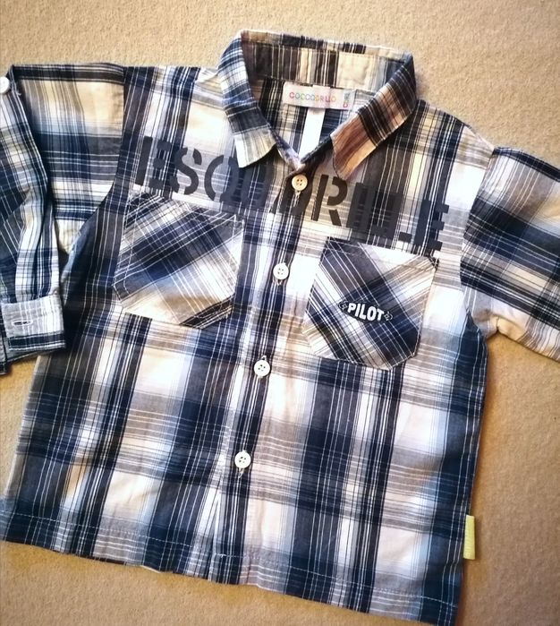 coccodrillo elegancka koszula dla chłopca r. 86-92