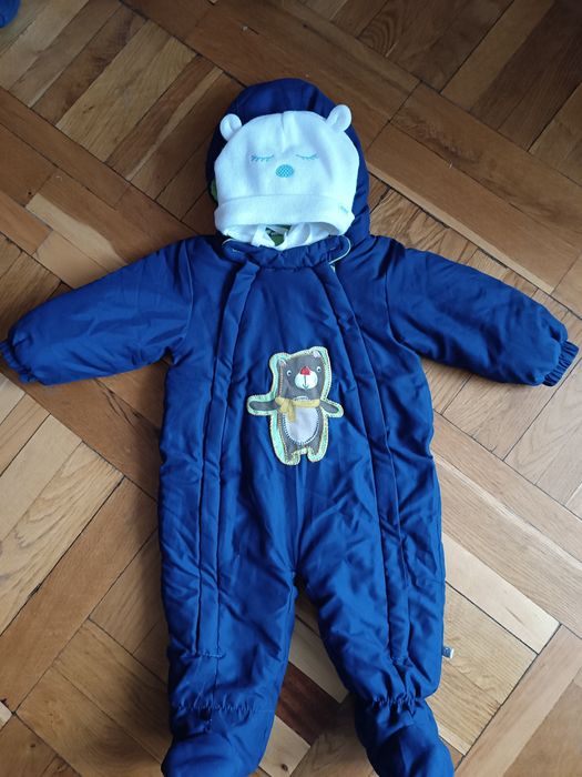 Комбінезон демісезон 62-68 Liegelind з шапкою